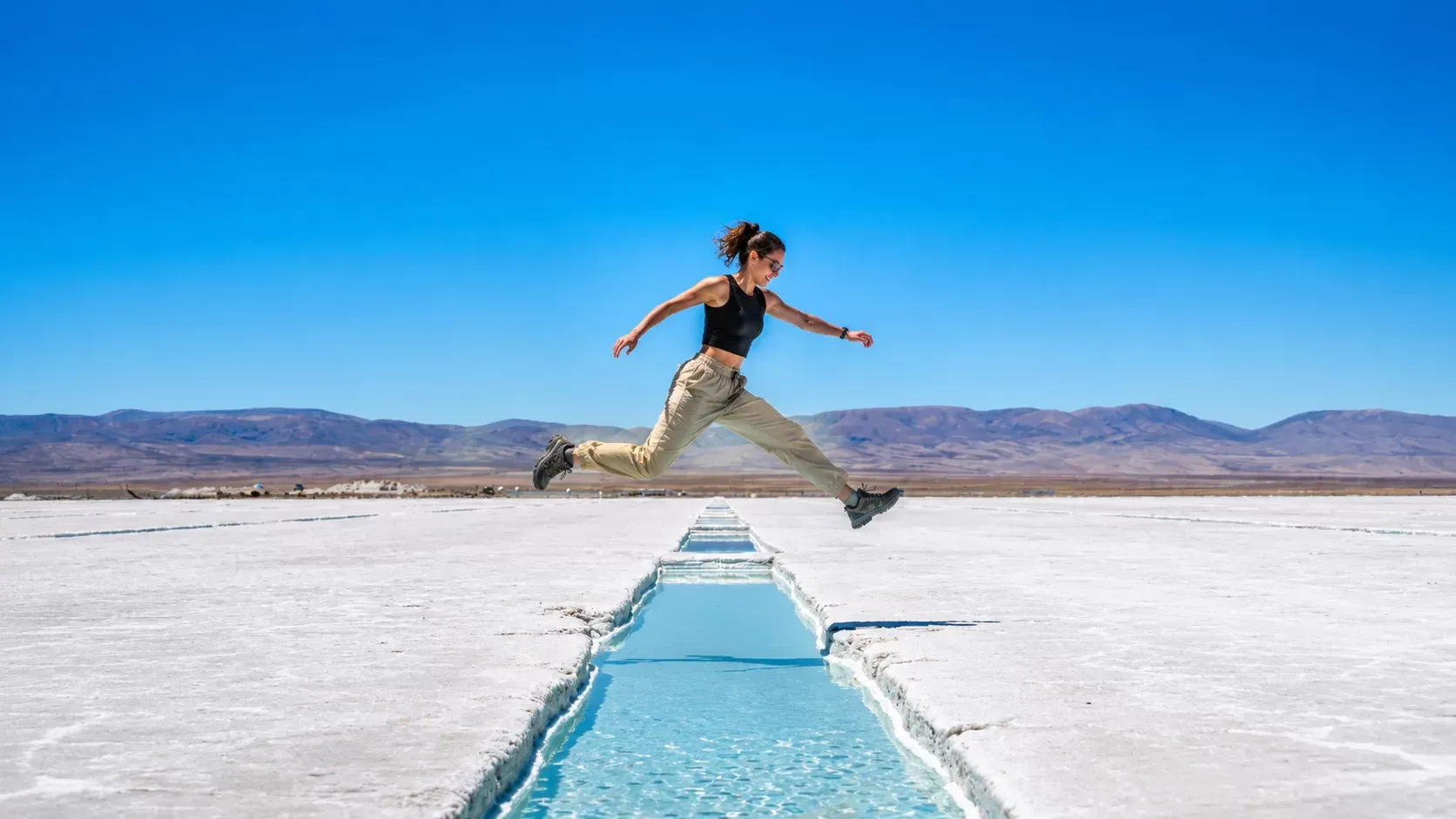 Salinas Grandes salt flats in Jujuy